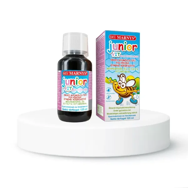 Marnys Junior Vit multivitamin syrup, 125 ml