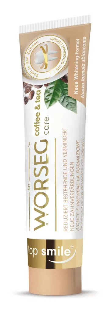 Worseg top smile coffee&tea care whitening toothpaste