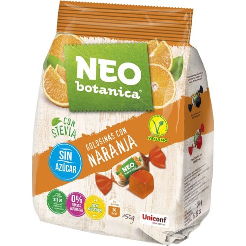 UNICONF Neo Botanica STEVIA, narancsos zseléscukor, 150g